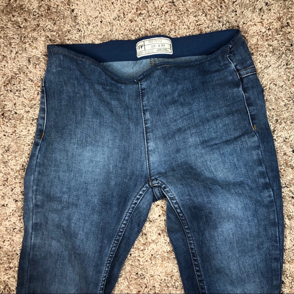 Free People Penny Pull On Flare Jeans